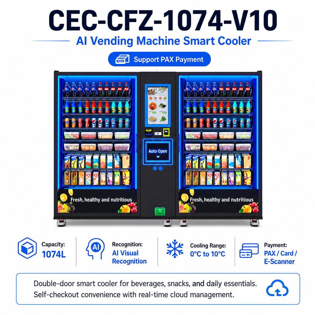Smart retail self-checkout vending environment