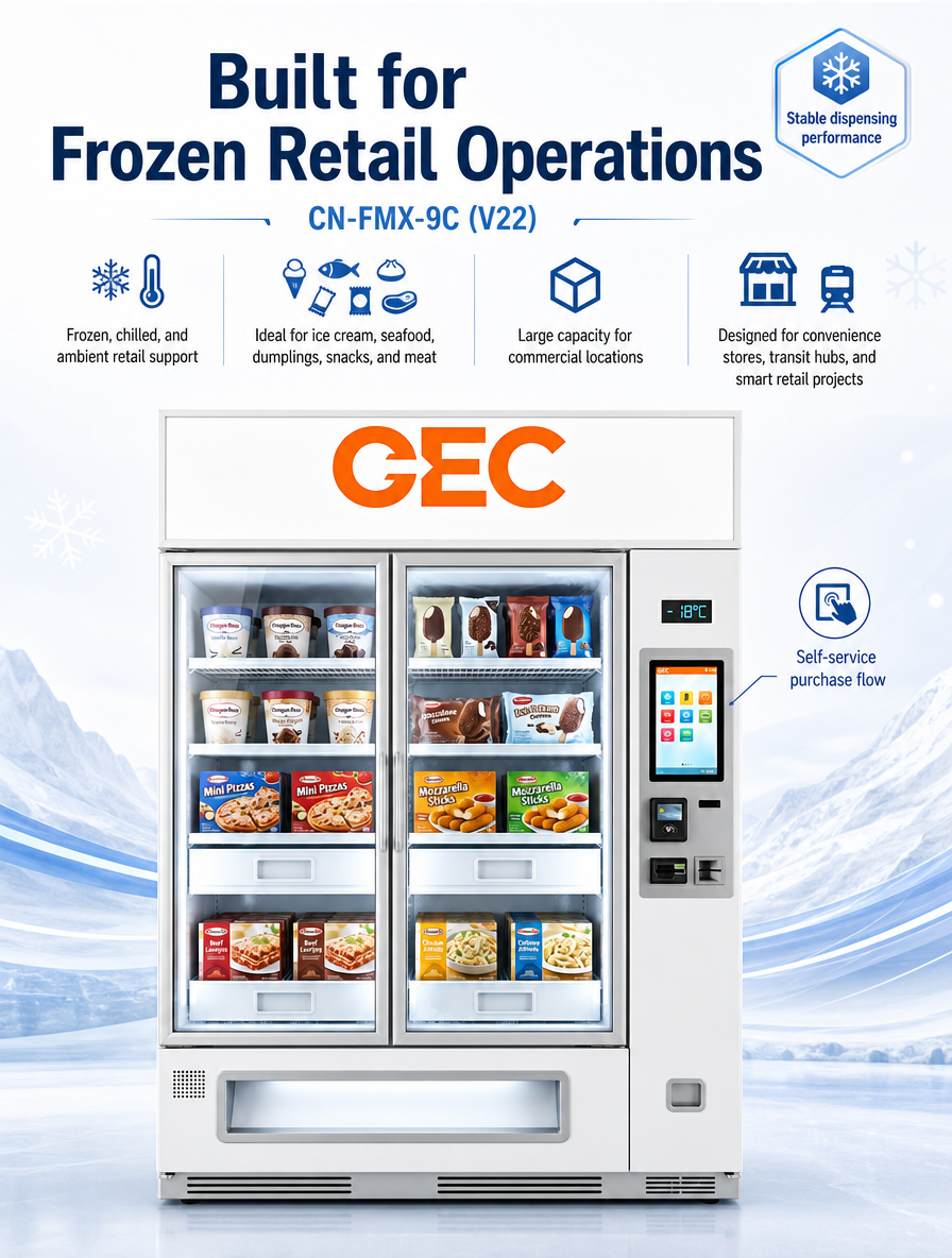 Frozen retail products