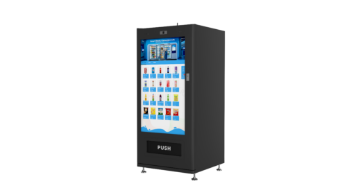 02_右 Next-Gen Smart Vending Machine with 55" Interactive Advertising Display