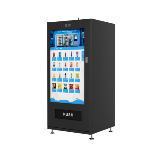 02_右 Next-Gen Smart Vending Machine with 55" Interactive Advertising Display