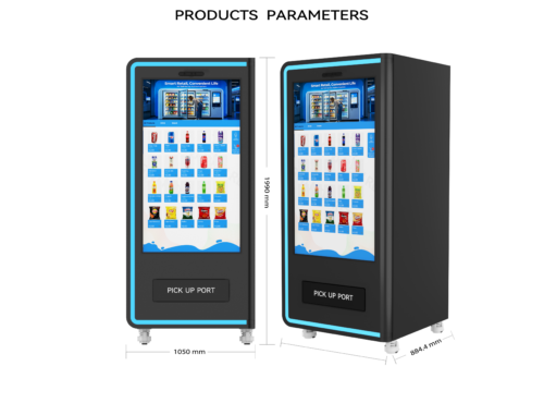 04_55B尺寸(修正后) VMLC-55B Wide-Body Smart Vending Machine: 55" Interactive Screen & Dual-Revenue