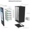 05_爆炸图 Next-Gen Smart Vending Machine with 55" Interactive Advertising Display