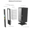 VMLC-A06-10 Touchscreen Vending Machine: Boost Retail ROI by 35%