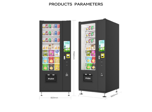 VMLC-A06-10 Touchscreen Vending Machine: Boost Retail ROI by 35%